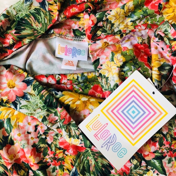 LulaRoe floral maxi skirt  💐 - Picture 5 of 5